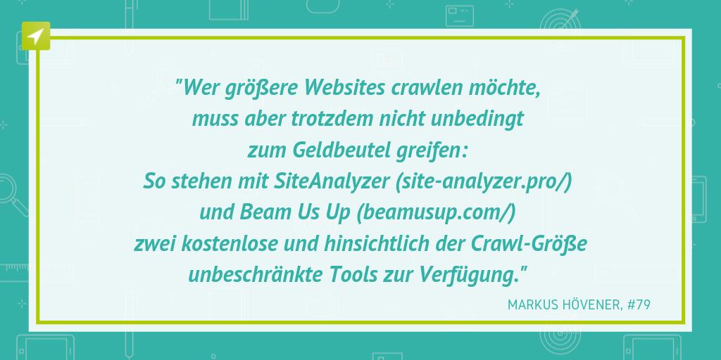suchradar's tweet photo. #Crawler sind im SEO-Alltag unverzichtbar – aber leider manchmal auch recht teuer. Was die beiden kostenlosen Crawler ➡️ #SiteAnalyzer und ➡️ Beam Us Up alles können, erfährst du in der aktuellen suchradar-Ausgabe von Markus Hövener. https://t.co/KBxbuyXyxv https://t.co/ArIsm8VpPi
