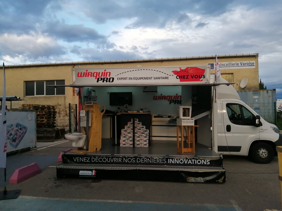 ChristopheSang3's tweet photo. Aujourd'hui WIRQUIN TOUR #richardson # hyeres #plombiers #installateurs @WirquinPro https://t.co/zBEdrysuWa