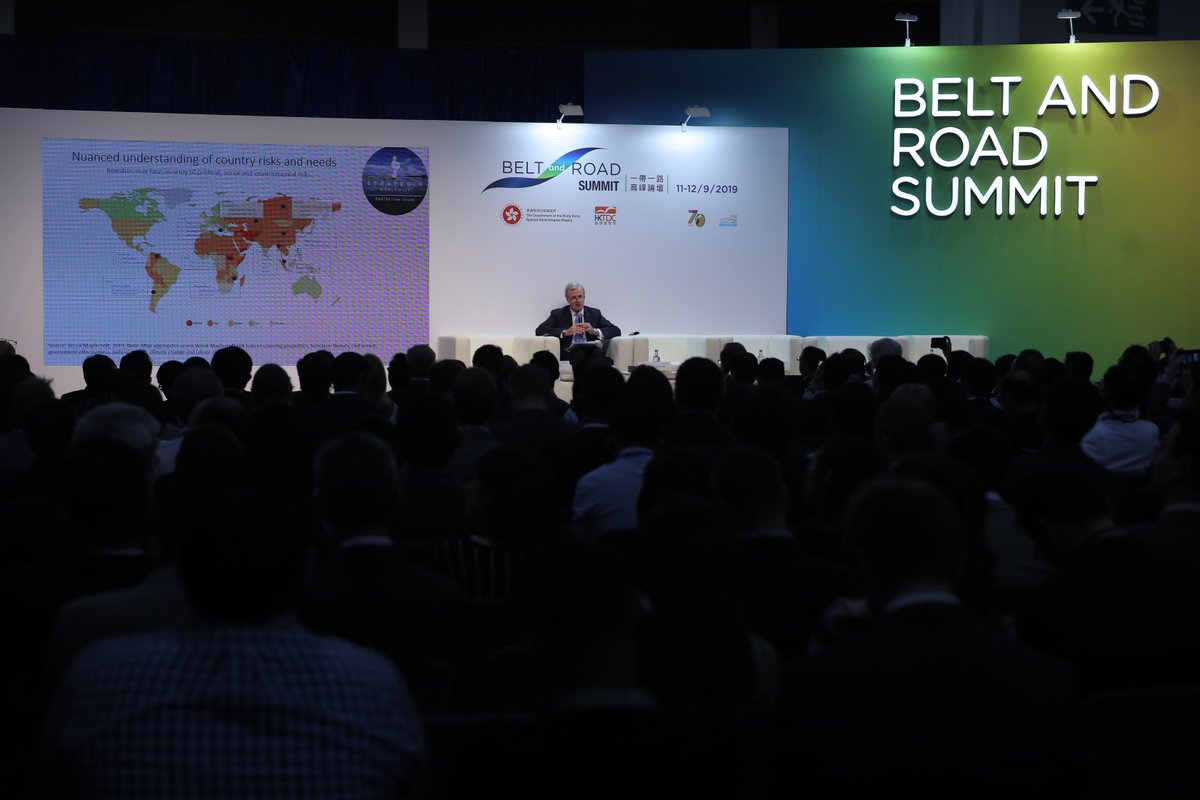 SW Co-founder @Richard18061815 was invited by the <a href="/hktdc/">HKTDC</a> to speak at #BeltandRoadSummit, where he presentated on ‘How Belt and Road fits in to the overall geo-political picture; especially risks and opportunities’.  bit.ly/2mTYhBp

#GeopoliticalRisk  #ComplexRisk  #ESG