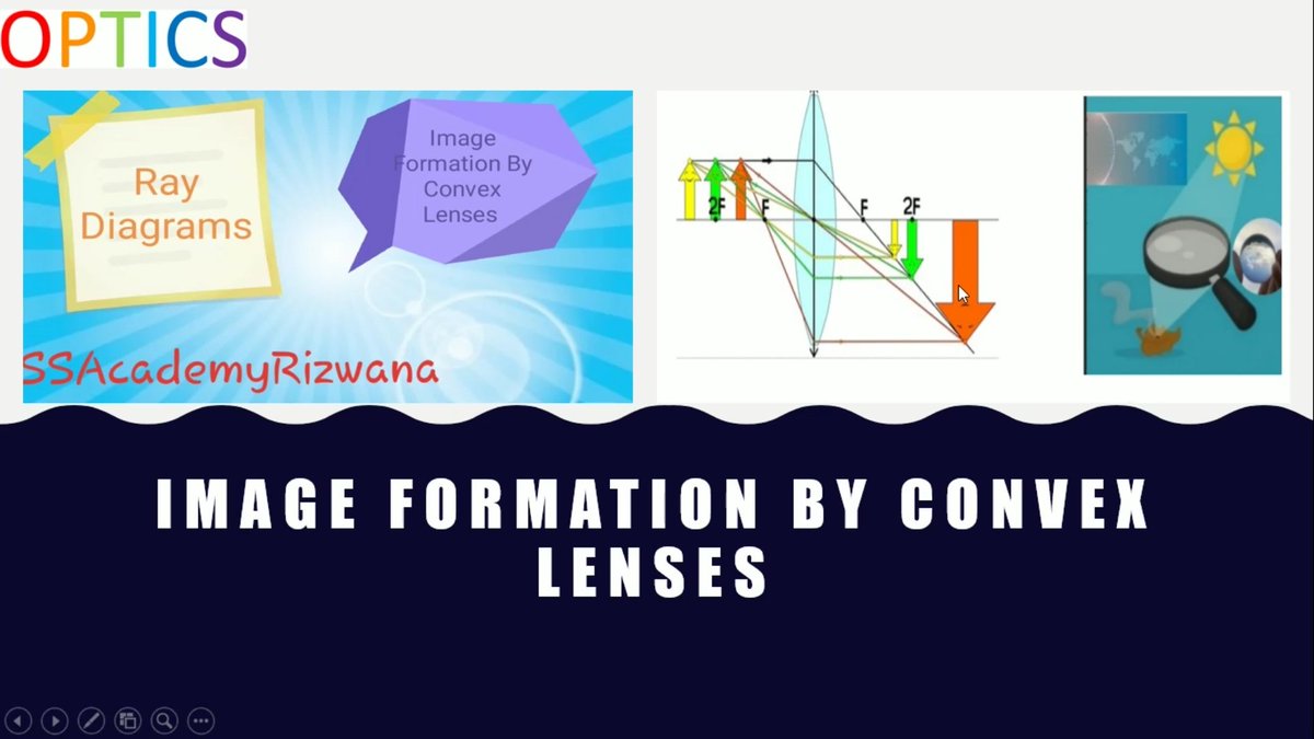 RizwanaSarwar2's tweet photo. #PHYSICS #igcse #igcse2019 #Alevel #Dubai #Sharjah #Pakistan #UAE #Education #Convexlenses #imageformation 

Subscribe to my channel at https://t.co/ym5kU1J6Ek. 
I make educational videos about the most common Physics topics that are tested in exams, quizzes or tests. https://t.co/uWcU2x2CZL