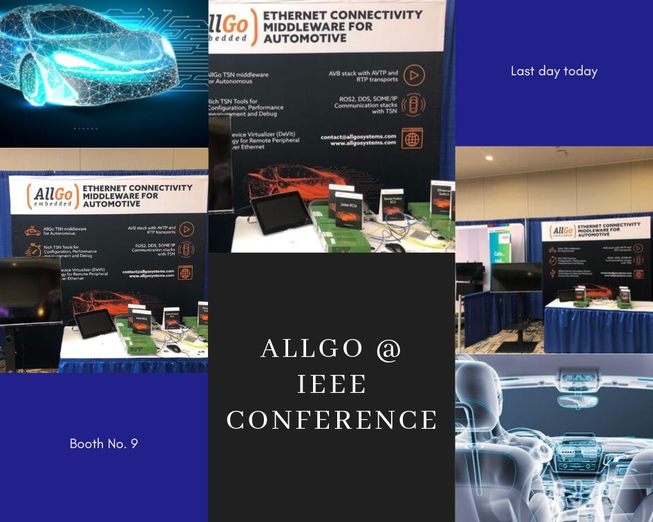 TSN Sensor fusion technology by AllGo is combining data obtained from different sensor sources so the resulting data has less uncertainty than would be possible when these sources were used individually. See our tech at IEEE SA Ethernet &amp; IP Automotive Technology Day, Detroit.
