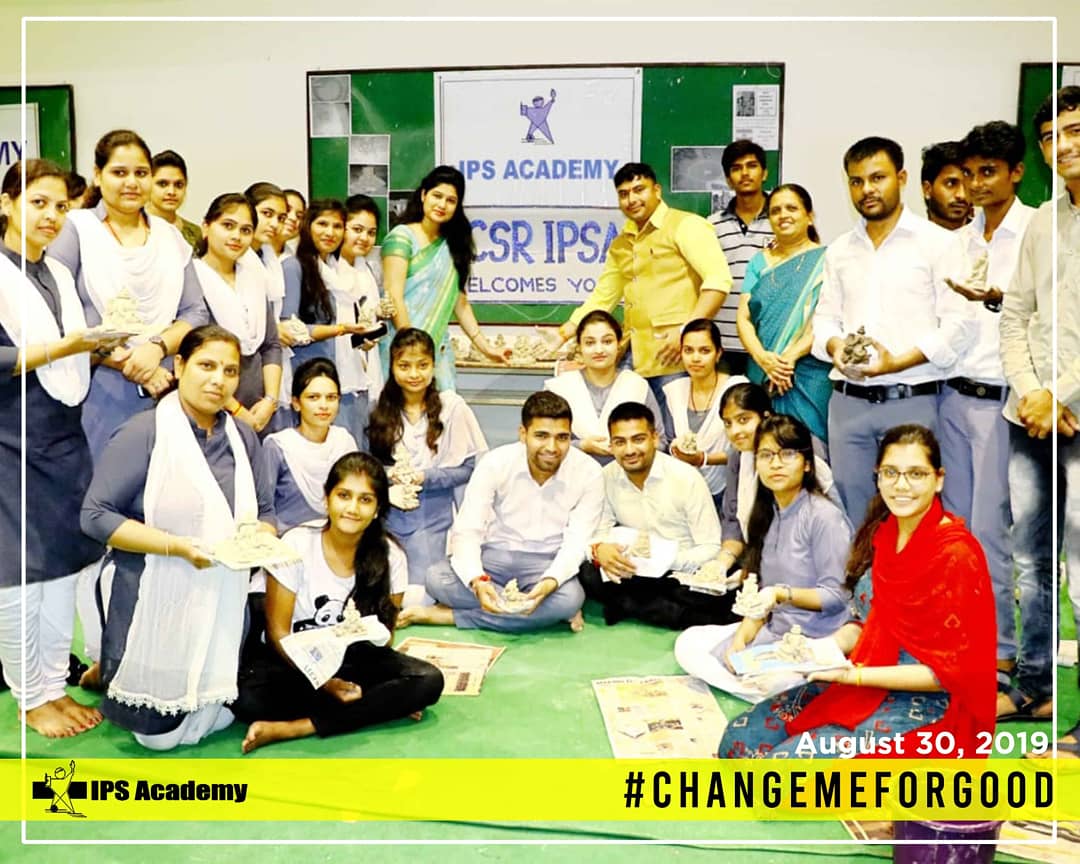 ipsacademy_IN's tweet photo. Eco friendly ganesha idol making workshop conducted by ICSR, IPSA on 30 August 2019. Many college students of various departments participated in the workshop.  

#ChangeMeForGood #IPSAcademy #IPSAcademyIndore #LifeAtIPS https://t.co/zeeUfOya8e