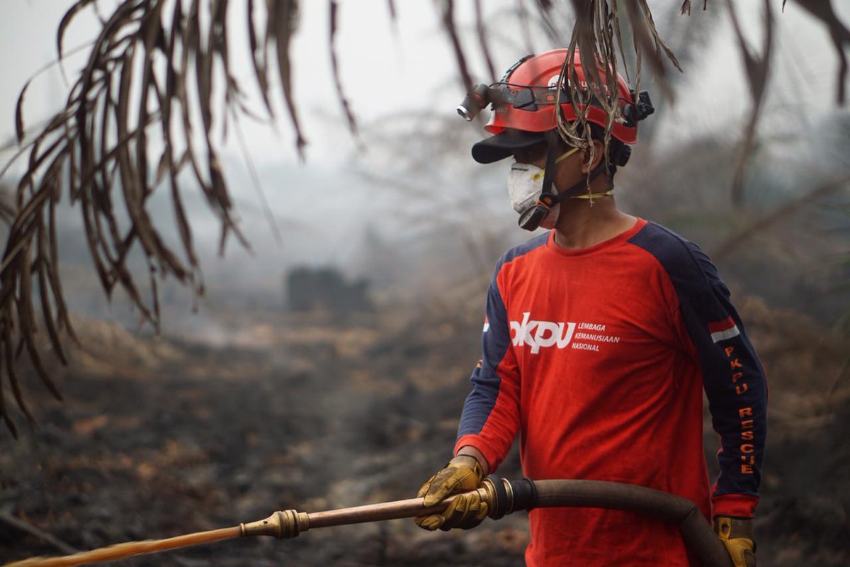 hum_initiative's tweet photo. Tim Emergency Respon Human Initiative masih terus melakukan upaya terbaik untuk mengurangi dampak kabut asap. Mohon do'a untuk para Relawan yang sedang bertugas.
https://t.co/ET9b0MgYqk

#StopASAP
#AsSoonAsPossible
#SolusiPeduli
#IndonesiaDaruratAsap https://t.co/j0ntRWRTg0