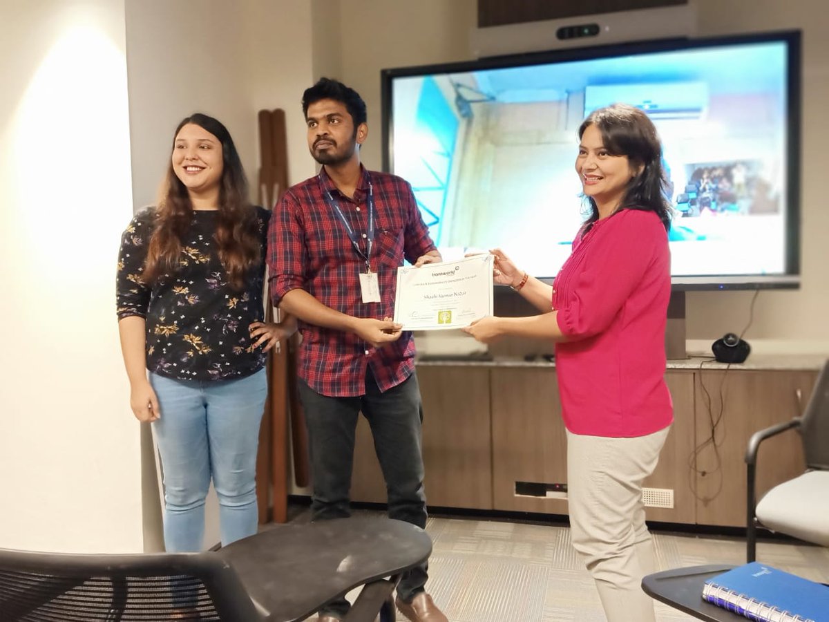 TransworldTweet's tweet photo. #TransworldGroup's top 10 devoted #CREnergizers!
On the 1st anniversary of this program, efforts of these #Energizers across our location have been recognized & they have been given a certificate of appreciation.
We congratulate all winners for their consistent contribution! https://t.co/qWPDcBlFYJ