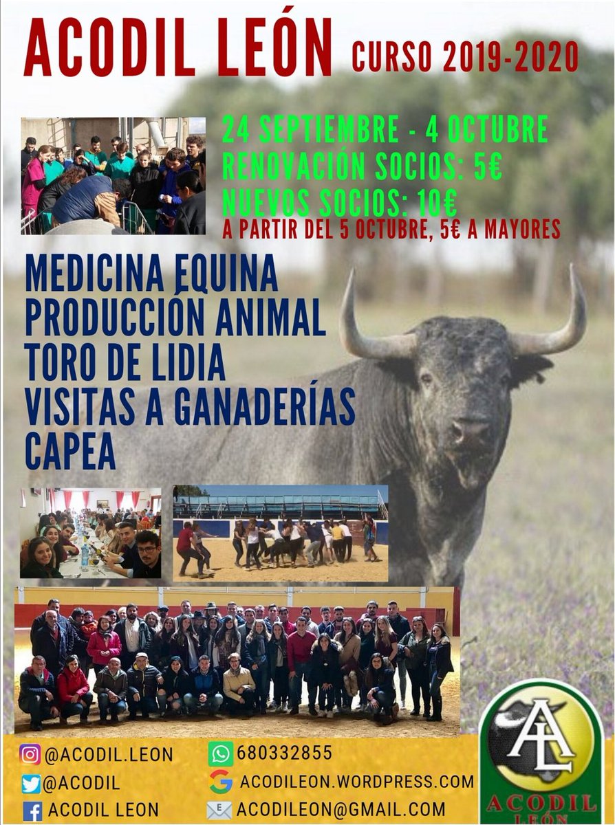 ACODlL's tweet photo. Renovación y Nuevos socios Curso 2019/2020 https://t.co/iqu9KHzYGD https://t.co/53JGF91okf