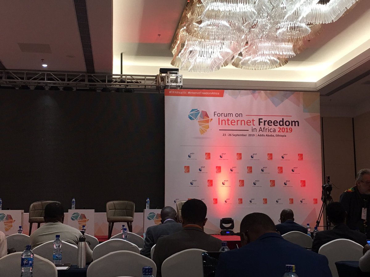 #FIFAfrica19 Openning ceremony #InternetFreedomAfrica