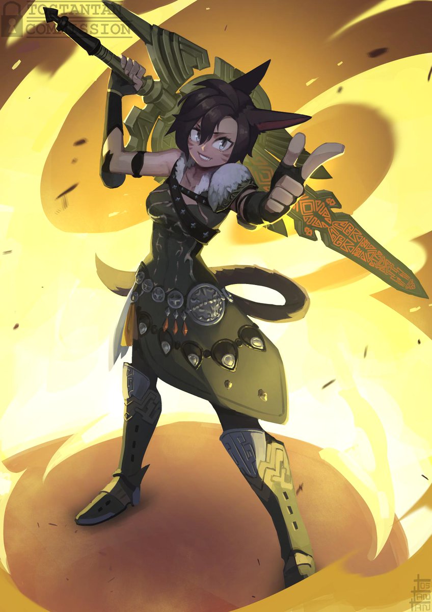 Tos_Tantan's tweet photo. Commission for @ JonaGom14582551 🔥🔪🔥 https://t.co/FaWujHL9u2