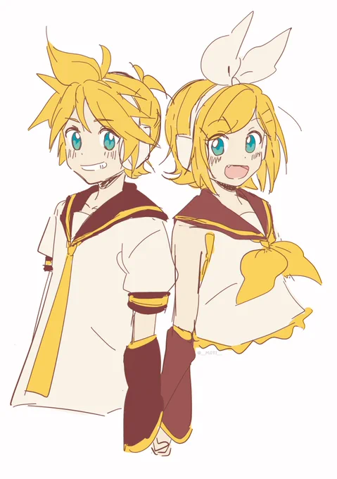 らくがき鏡音 