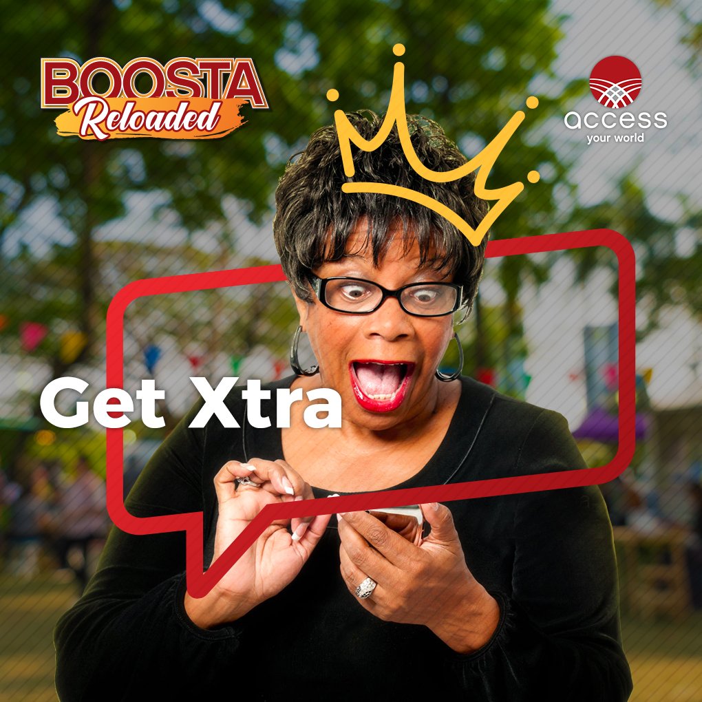 AccessMW's tweet photo. Don't just crush on her, make her feel like royalty today. Get your WCW some Access Boosta so she can enjoy the instant cash bonus. 
##BOOSTARELOADED #XtraEveryday #Access #WCW #GetXtra https://t.co/zOVU9GeUAZ