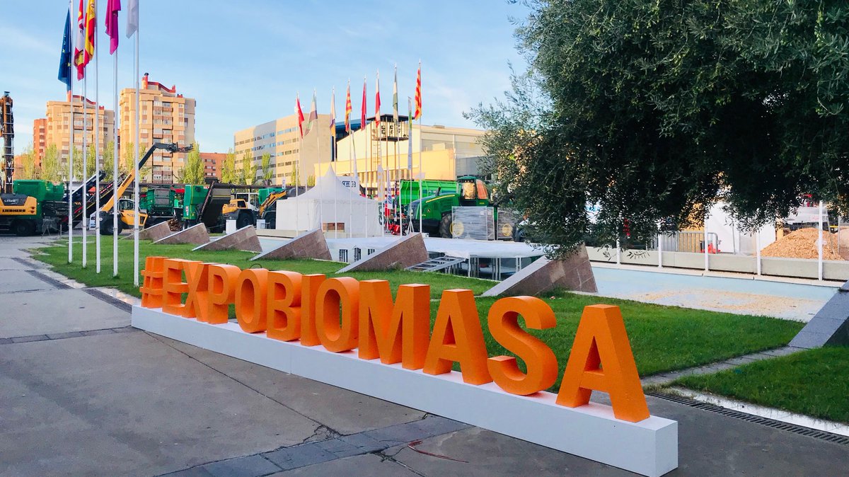 EXPOBIOMASA's tweet photo. Buenos días desde ⁦@EXPOBIOMASA⁩ // Os esperamos de 9:30 a 18:30 https://t.co/I8oKRMzkd7