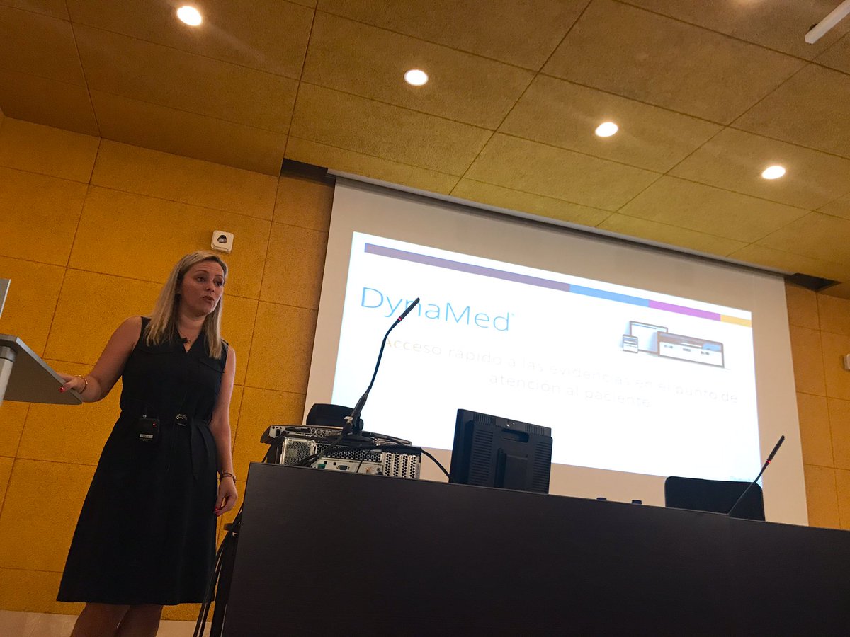 silvisastre's tweet photo. @mbeniam de @DynaMed_EBSCO ens explica les darreres novetats 🧐d’aquest recurs d’informació científica disponible a @bibliosalut  📲a la sessió general de @HospitaldeInca  Molt agraïts per la bona acollida i gran organització dels professionals de l’Hospital 👩🏼‍⚕️👨🏻‍⚕️ https://t.co/OZITerI0AB