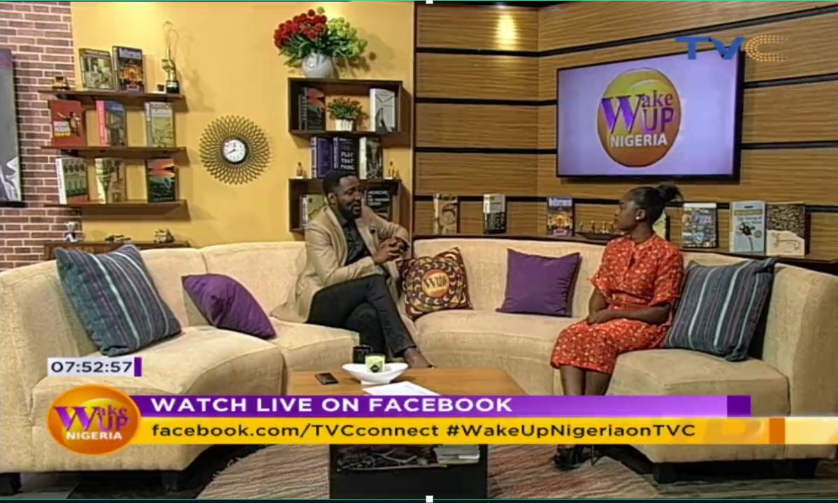 TVCconnect's tweet photo. Susan Ajibade @splashgreens is back with the Nutrition talk! ππ Catch up with her live on Facebook @tvcconnect or stream live via https://t.co/SdC1oxFtK8 #WakeUpNigeriaOnTVC https://t.co/z3DVZlV0r8