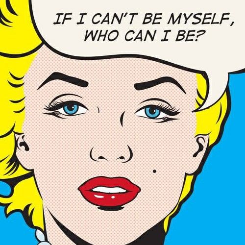 ModedOut's tweet image. #WednesdayWisdom &quot; If I can&apos;t be myself who can I be? &quot;
