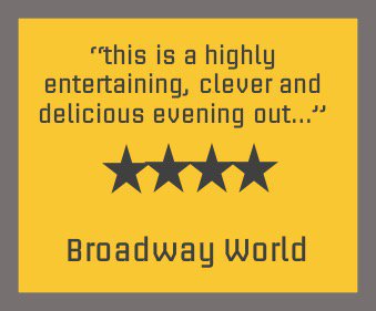 ★★★★ #GLChambers #review from @officialbroadwayworld 🙌😀 
.
.
For more information on what to expect, visit our website. chambersofflavour.co.uk