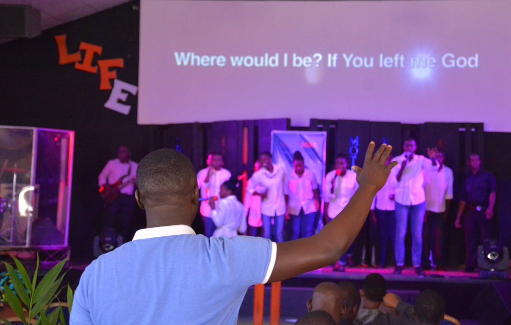 VCCRubaga's tweet photo. Where would I be? If you left me God...! It's such a great atmosphere and joy when we come together to celebrate Christ. Join us us every Sunday for our celebration services 8am &amp; 10:40am. https://t.co/YzPLIjHjBB
