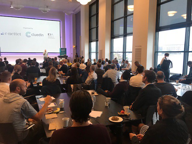 CluedInHQ's tweet photo. Full house to CluedIns Data Talks conference in Copenhagen. 180 people gathered to get insights on how to get Data Driven. Thanks for a flying start from customers, partners and the awesome data community. https://t.co/ZmYghC42ui