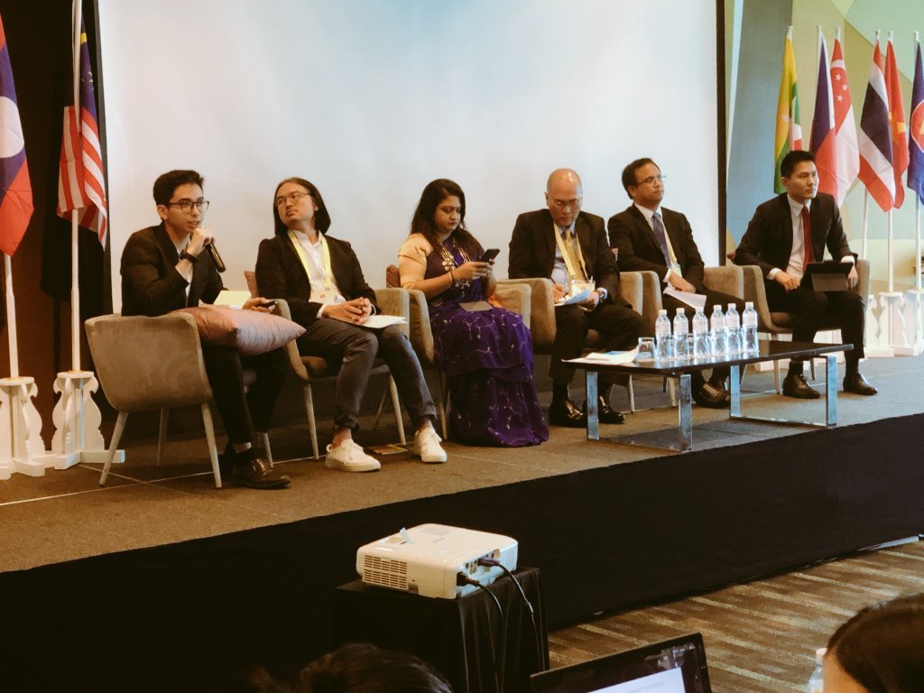 annaengblom's tweet photo. ASEAN Services Employees Trade Union @ASETUC1 underlines importance of social dialogue and collective bargaining to ensure protection of migrant workers in the future of work at today's #12AFML. #MigrantWork https://t.co/cOGQjhQBAU