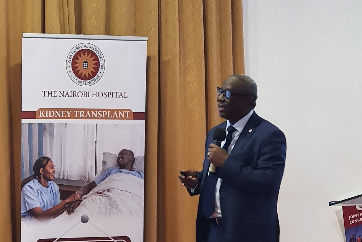 thenairobihosp's tweet photo. "Modifiable causes of Chronic Kidney Transplant are Diabetes, Hypertension, Obesity, Hyperlipidemia, Smoking, Poverty, Social deprivation" - Dr. Ebun Ladipo Bamgboye from #Nigeria @AFRAN2019 #ThinkAgian #KidneyTransplant https://t.co/NkdaNXbobO