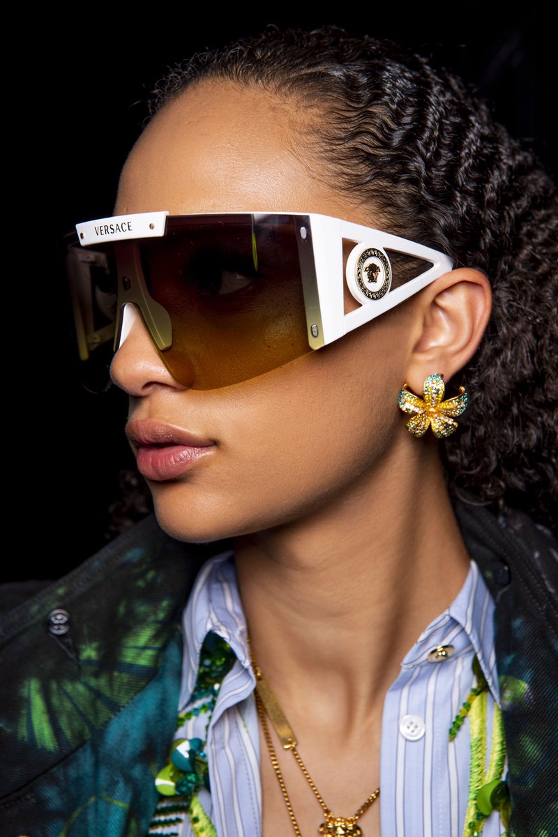 versace sunglasses visor