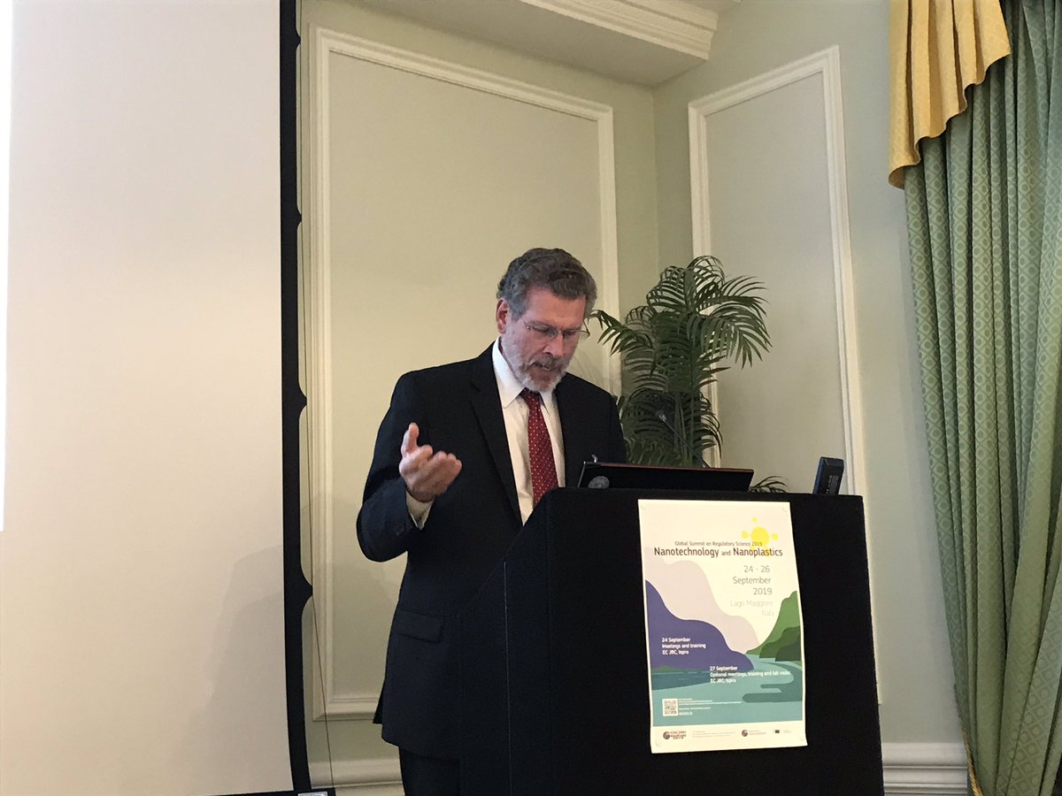ElkeAnklam's tweet photo. We started the ##GSRS19 - global summit organised by @EU_ScienceHub and @fda discussing regulatory science on nanomaterials and the emerging topic of micro/nanoplastics https://t.co/qbnBYHhXrg