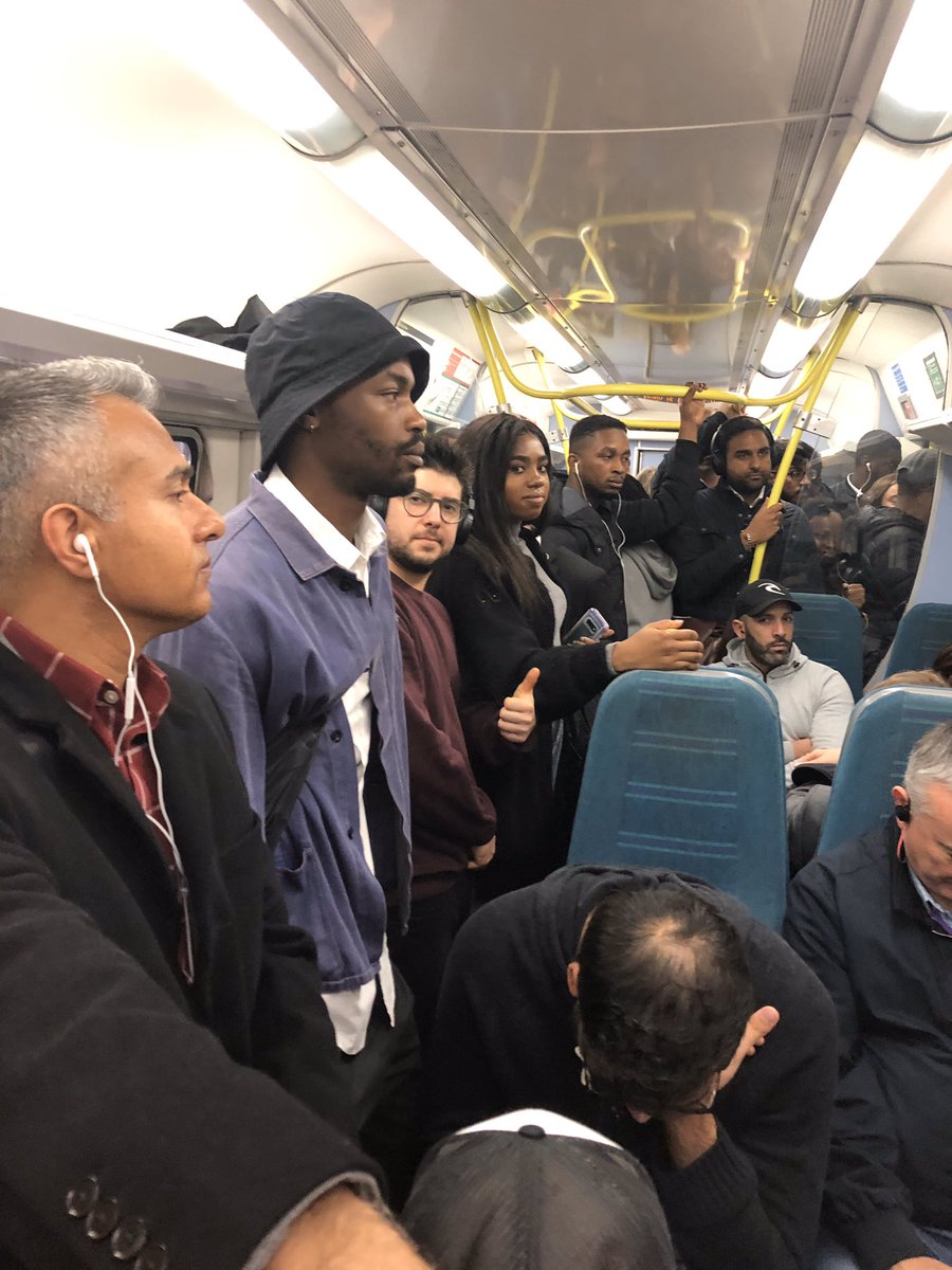 SamHart77's tweet image. At what point do you feel a train can no longer take no more passengers @TfL and @Southern_Trains?? This is getting dangerous on the train to Victoria from Epsom Downs. What about the passengers that have disabilities, they cannot travel safely
