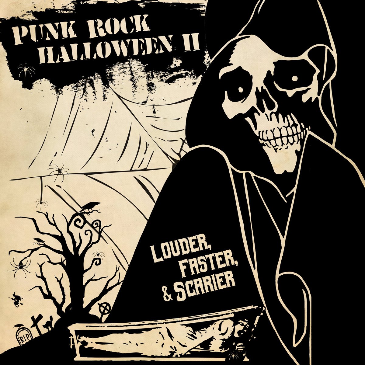ParasitesNews's tweet photo. We're on this Halloween Punk comp on Cleopatra Records. We are on the 2CD set and Digital Downloads. We are not on the 1 LP vinyl pressing. The release date is October 11th. https://t.co/0Nf7XtVxxk