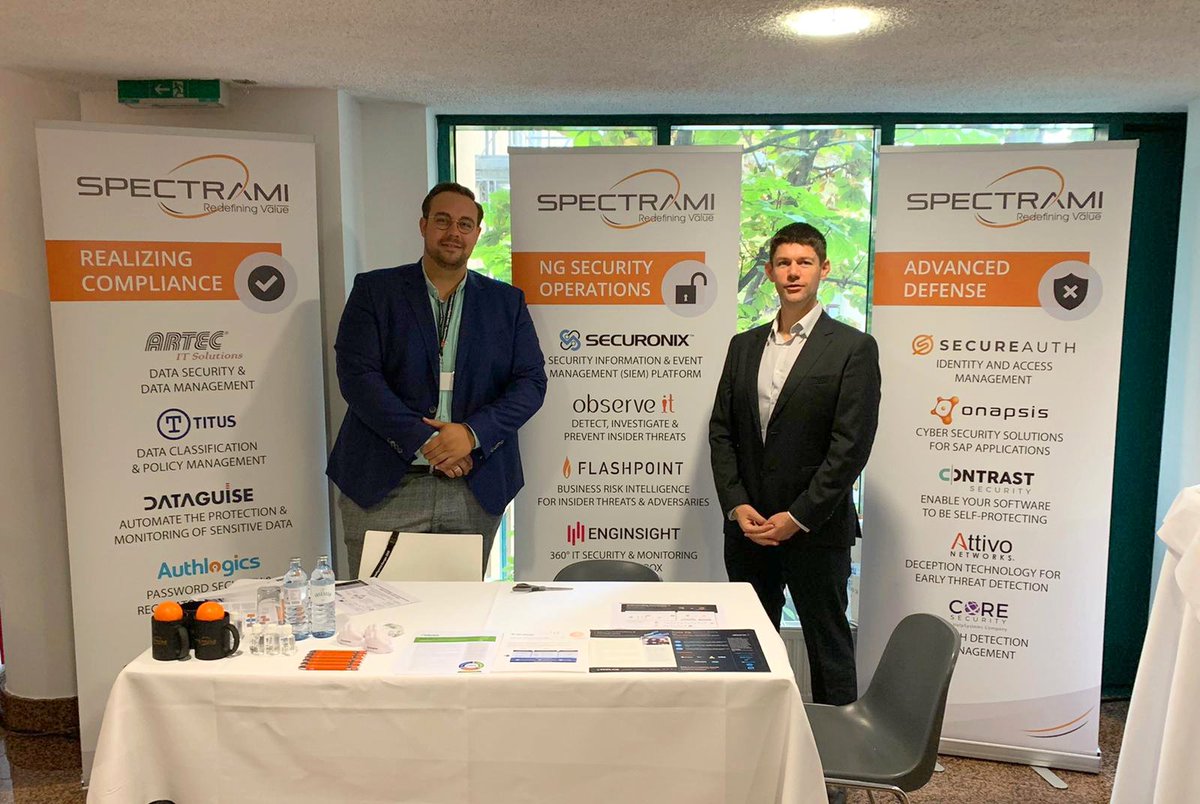 spectramieu's tweet photo. Cyber Intelligence Europe in Vienna has started.
SPECTRAMI Europe's first event in Austria - together with Authlogics (Password Security &amp; Regulatory Compliance)
Good luck guys #CyberIntelEU #spectrami #authlogics https://t.co/L7cyqwKTII
