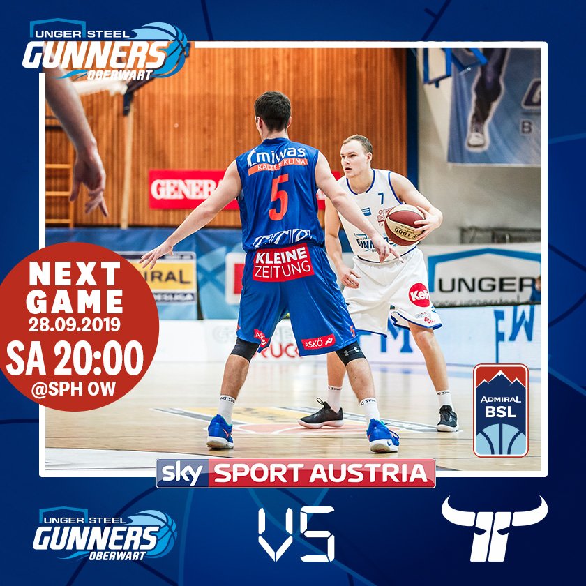 Saisonstart bei den UNGER STEEL Gunners Oberwart! 
gunners.at