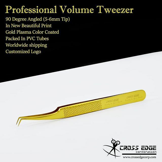 Volume_Tweezers's tweet image. Professional Volume Eyelash Extension 90 Degree Angled Tweezer in Gold plasma non faded color
Order now!!
crossedgecorp.com
Whatsapp us for more information.
ift.tt/30d1fQl
#crossedgecorporation #lashcourse #lashteacher #lasheducation #… ift.tt/2my2omr