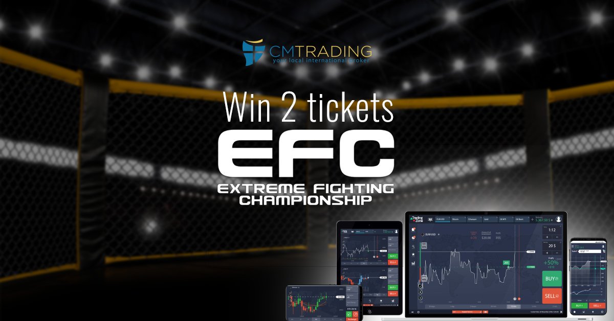 Want to win tickets to #EFC82 this Saturday?

Sign up with <a href="/CMTrading_FX/">CMTrading</a> now to stand a chance: bit.ly/2kPNMyi