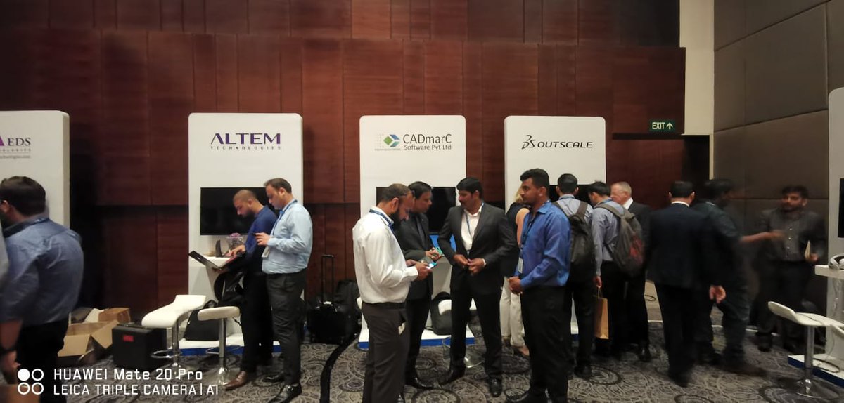 Cadmarc_PvtLtd's tweet photo. Team #CADmarC @ 3DEXPERIENCE FORUM 2019.
Thanks, Dassault Systèmes for organizing such a great event for Indian Customers.
#3DEXPERIENCE @Cadmarc_PvtLtd @3DSIndia https://t.co/vFdFqNUqxb