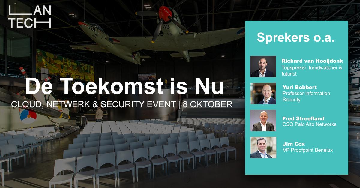 Felton_ict's tweet photo. Nog minder dan 2 weken en dan is het zo ver: De Toekomst is Nu! Er zijn nog een paar plaatsen beschikbaar - meld je dus snel aan om zeker te zijn dat je erbij kunt zijn! #Cloud #Networking #SecurityEvent https://t.co/mhVw9eyVfh https://t.co/0BsnUXbg72