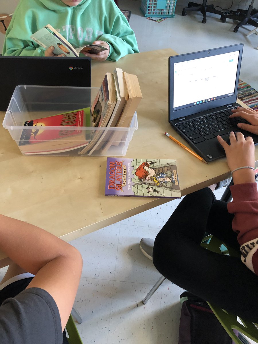 6th graders determine whether books are too easy, too difficult, or just right for them! #MTPSpride #DolphinPride #WorkItWednesday