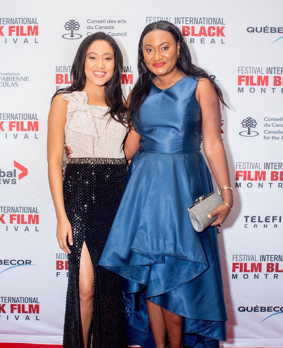 JoyceFuerza's tweet photo. What a night! Opening of our 15th @filmblackmtl Proud to work with such an incredible team, especially with this beauty right here on my left, @Fabiennecolas my sister🤗 She is a true inspiration, unstoppable, driven, phenomenal woman❤️🙏 
https://t.co/eo1CzgsGXh

#Mibff19 #Mtl https://t.co/flJU3ZP767