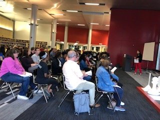 Packet house last night for the Financial Aid 101!  Special Thanks to Teresa Steinkamp from the Scholarship Foundation!