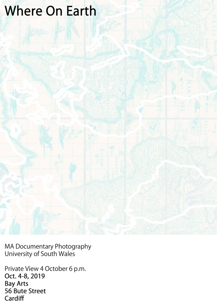 Our <a href="/USWPhotography/">USWphotography</a>  MA Documentary Photography show is opening on 4th October, 6pm <a href="/BayArtCardiff/">BayArt</a> . Hope to see you there!