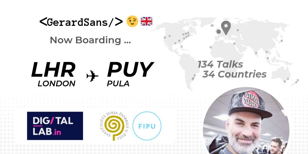 Yay! Really proud to be sharing my thoughts to #FIPU students at the University of Pula on why they should embrace *Fullstack Serverless*. Then doing a full-day workshop at #DigitalLabin to show how easy is today using #AWSAmplify and #Vuejs 🌈🦄

#AWS #AWSome ✨🚀