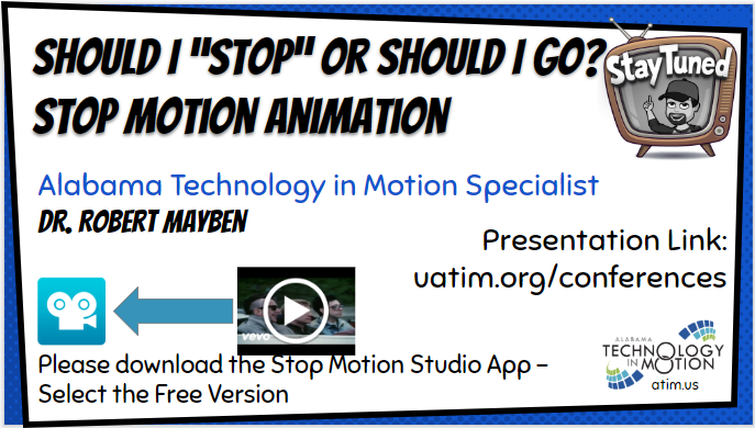 RMayben9's tweet photo. If you missed my #stopmotionanimation session or the #edudrones session that I assisted @teachingwithtec with at the #GoALET Fall Symposium, then you can find the info in these two photos. @atimpd @Go_ALET @UofARIC #atimpd @gotynker @ParrotEducation @cateaterllc @LEGO_Education https://t.co/v2wxoho1Np