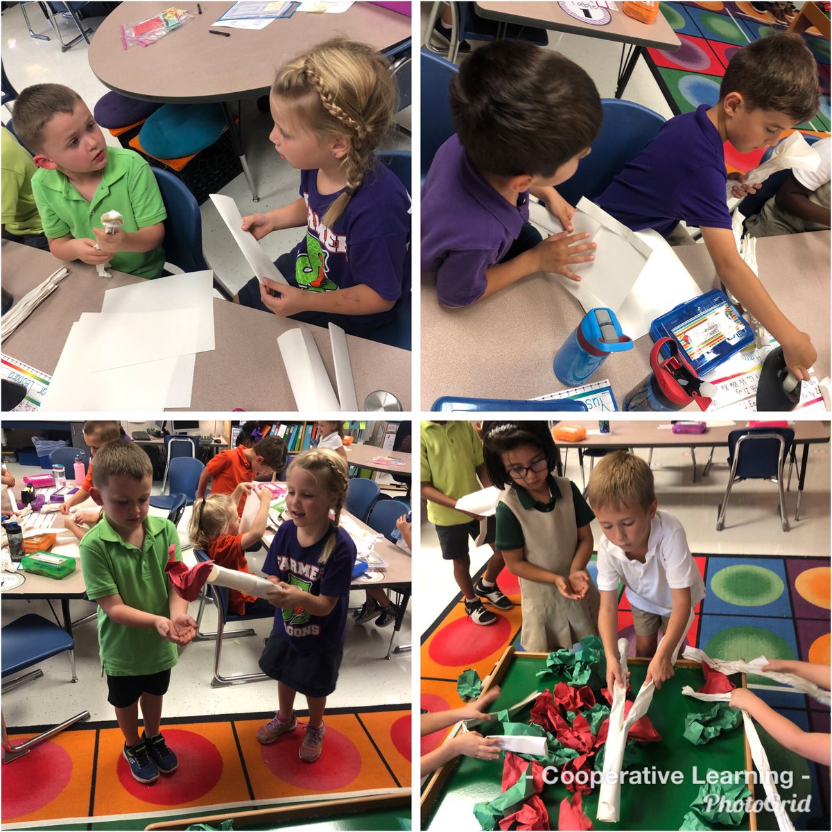These <a href="/FarmerDragons/">Farmer Elementary</a> are learning how to be PRODUCTIVE COLLABORATORS making their own Apple pickers.