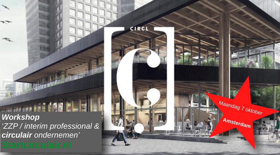 Nog kaarten beschikbaar! bit.ly/2LRILBz #ondernemen #circulair #nieuwebusinessmodellen #duurzaamheid #zzp #interim #circl @CirclNL @NLcirculair