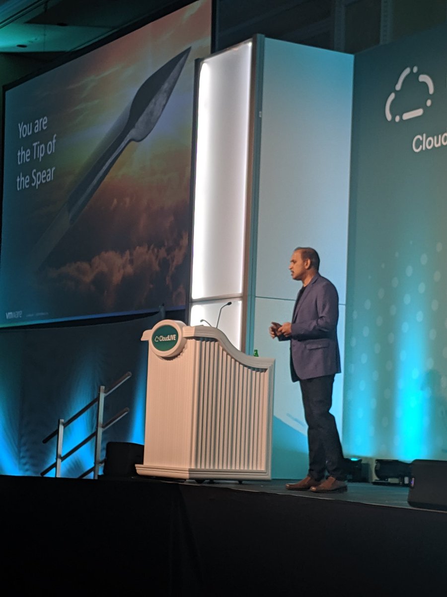 TomAxbey's tweet photo. Welcome to the #CloudLIVE stage, @spoonen https://t.co/ekkuLJpzVR