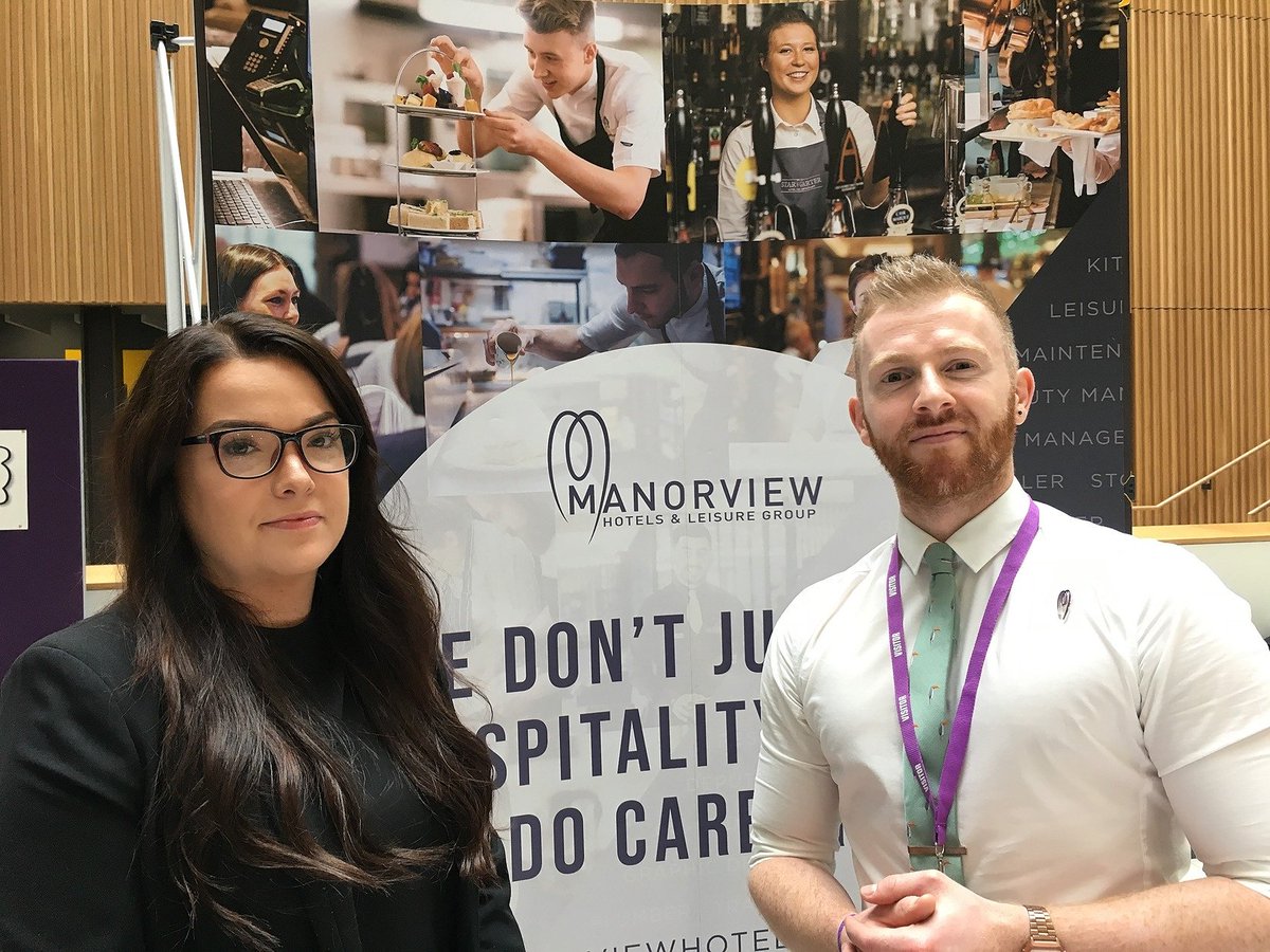 CofGCollege's tweet photo. Our Hospitality &amp; Leisure Job Fair is tomorrow, Thursday 26th Sept from 10.30am - 2pm in the Atrium at City campus! Don't miss this opportunity to network with potential employers @manorviewgroup @scottishchefs @BaxterStorey and many more. https://t.co/bQ4amoFtfA