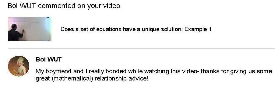 numericalguy's tweet image. I thought that the videos at the numericalmethodsguy @YouTube channel helped people learning math, but helping two people bond, puts it over the top. #LoveAdvice #NumericalMethods #UniqueSolution