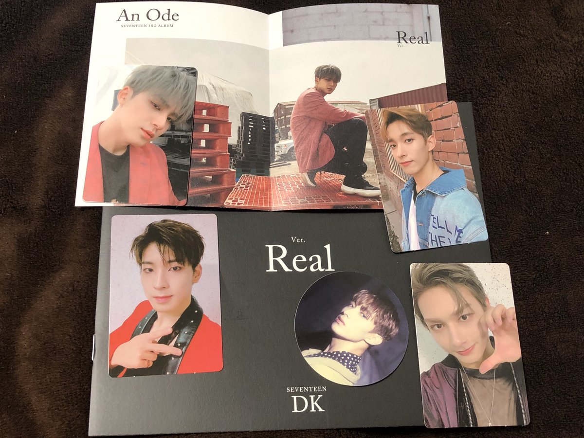 ttelhang16's tweet photo. 《拡散希望》
SEVENTEEN An Ode 交換
Hope ver.
Truth ver.
Real ver.

譲→画像のもの
求→ジョンハン

異種交換も可能ですのでよろしくお願いします😊🤲 https://t.co/n14Flv5c3r