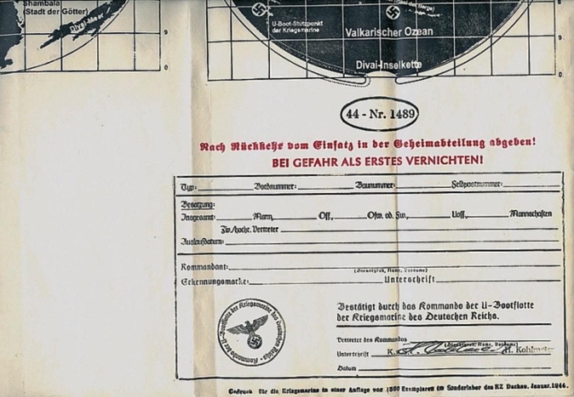 On the other end of the earth things get a little weirder.Everyone knows the Nazi& #39;s had a forward submarine base in Antarctica.