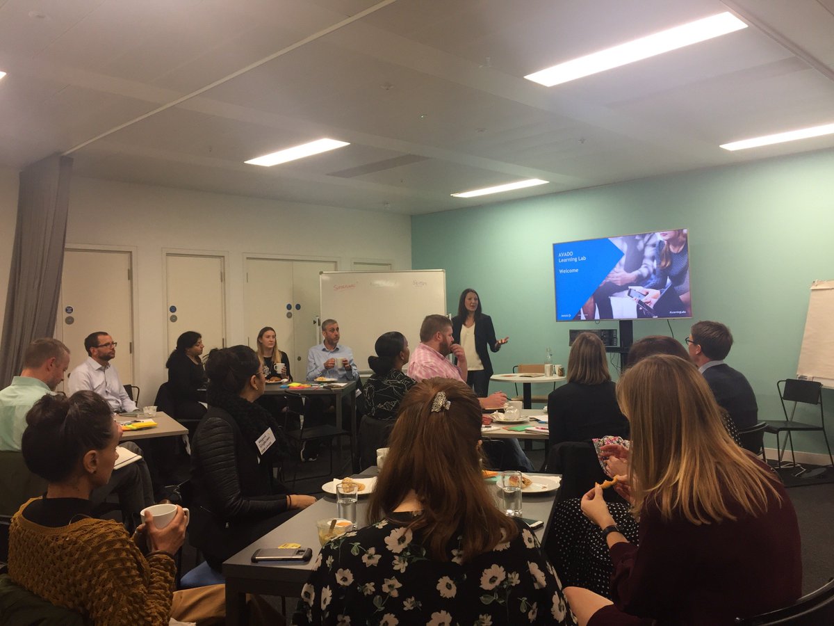Avadolearning's tweet photo. It’s a full house today at our first #LearningLabs 🚀 

Our very own Chief Operating Officer, AmyCrawford is kicking off the day here at AVADO getting everyone excited to become #DataDriven!

#AVADOLearning #LearningLabs #DataDriven https://t.co/Iihibt9MDc
