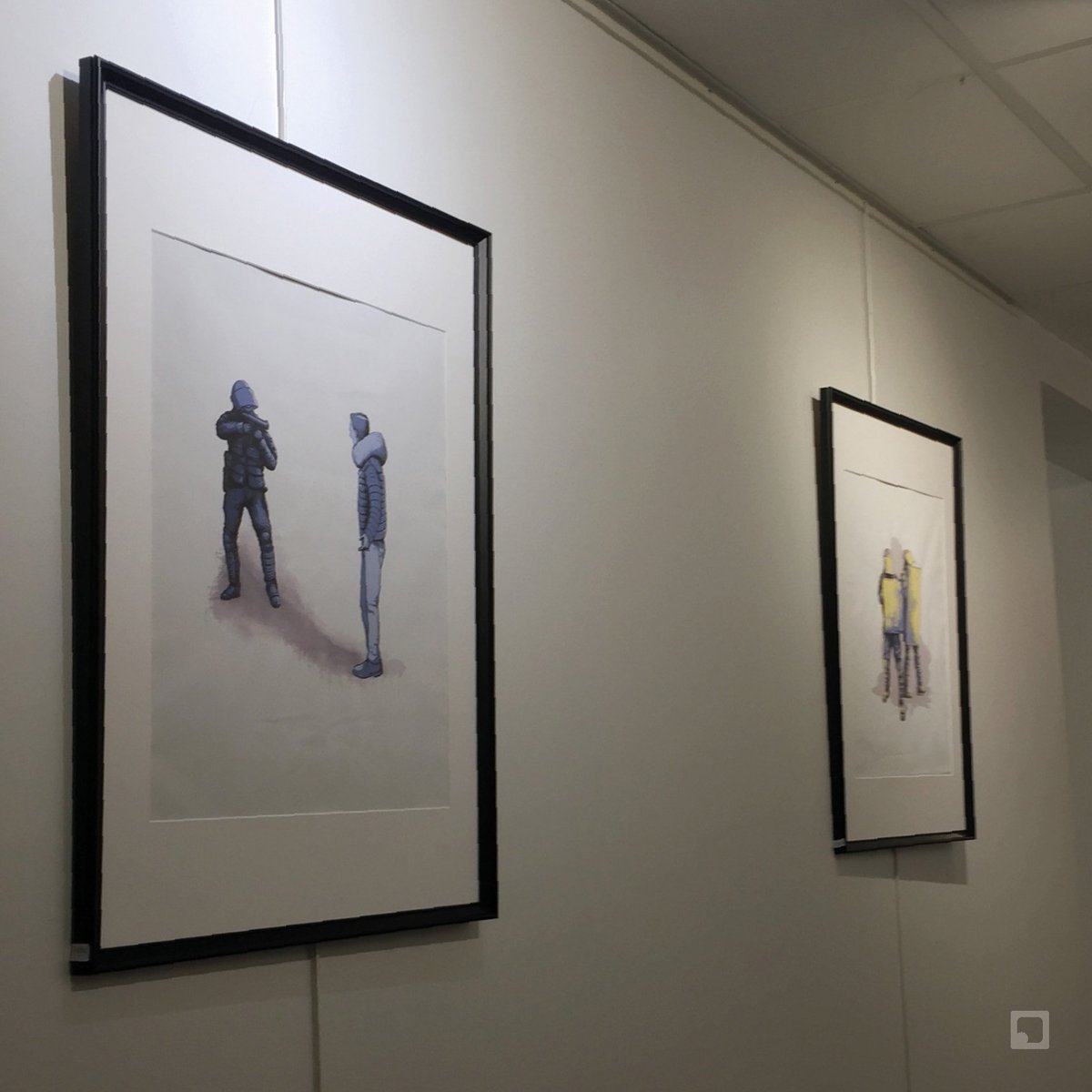 Retour en photos sur expo à la Galerie du Parc de Joué-les-Tours (dernières). Hommage à Carpenter et œuvres en écho aux gilets jaunes, la place de l’être humain.

Back on exhibition at Galerie du Parc's Joué-les-Tours.

#illustration #artgalerie #giletsjaune #art