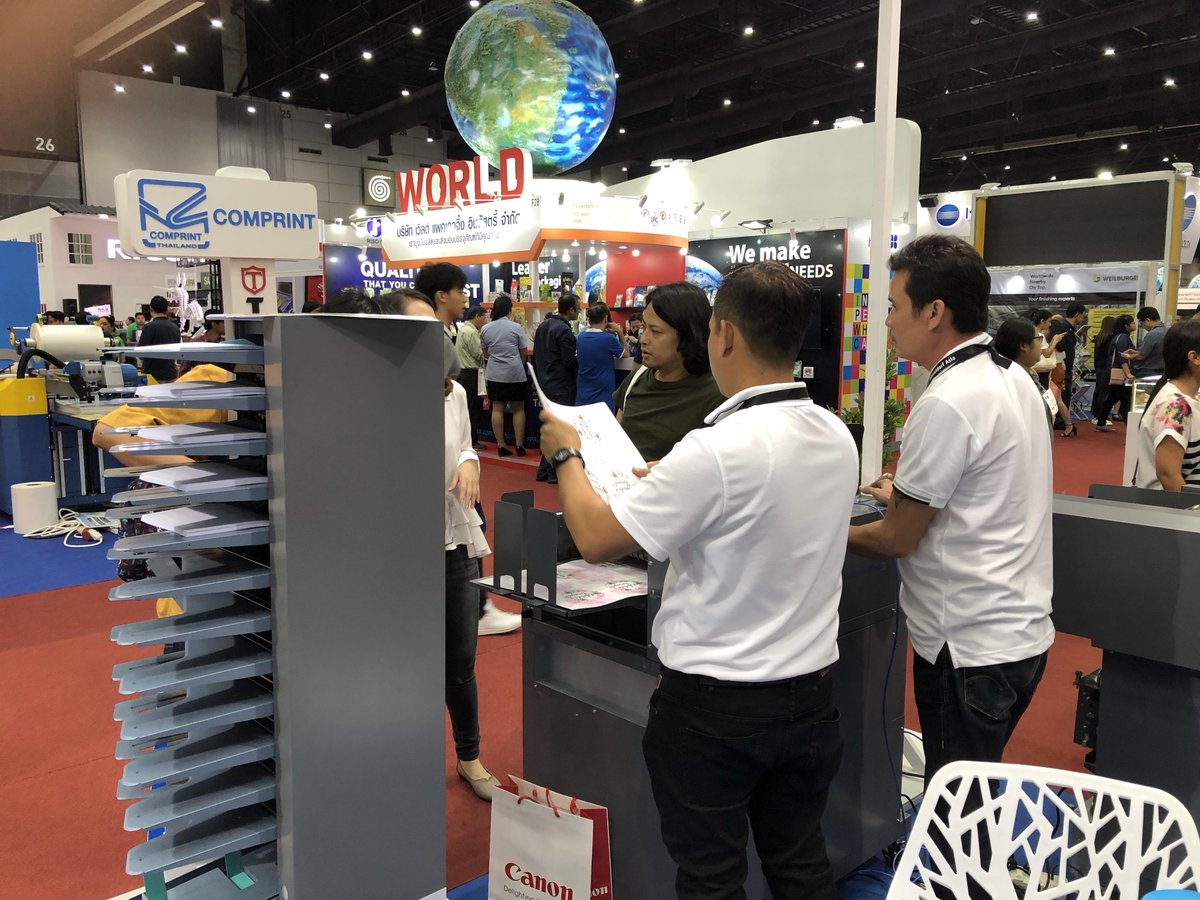 DuploAP's tweet photo. We participated in PACK PRINT 7th 2019 Thailand, Bangkok;)

#duplo #duplothailand #packprint #ddc810 https://t.co/yOEdJ33z06