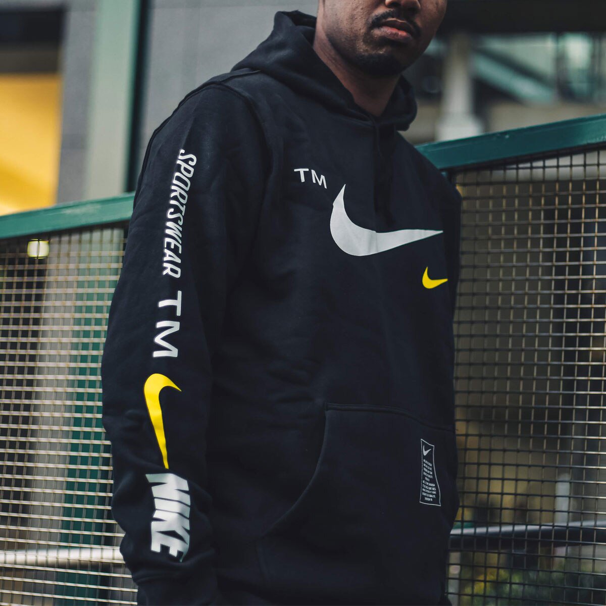 overbranded nike hoodie