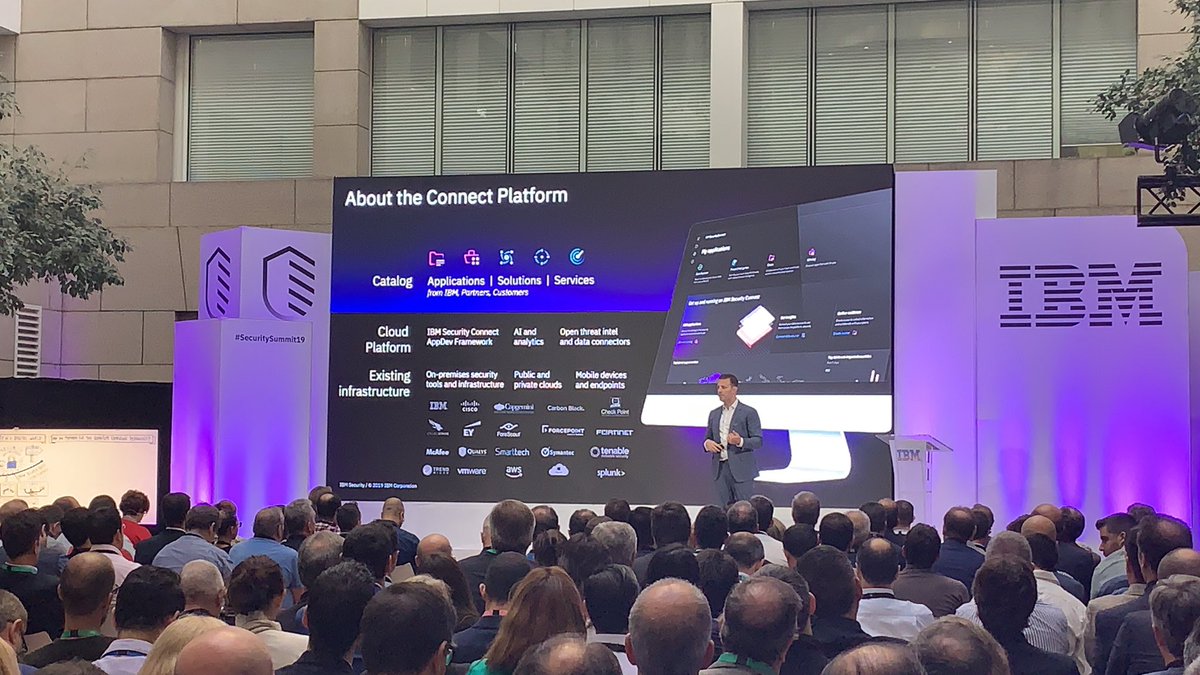 mosquera83's tweet photo. IBM Security Connect platform, la plataforma #Cloud que ofrece una visión completa de todos los datos de seguridad sin necesidad de migrar. #securitysummit19 #Tecnologia https://t.co/13cyIHFgbs